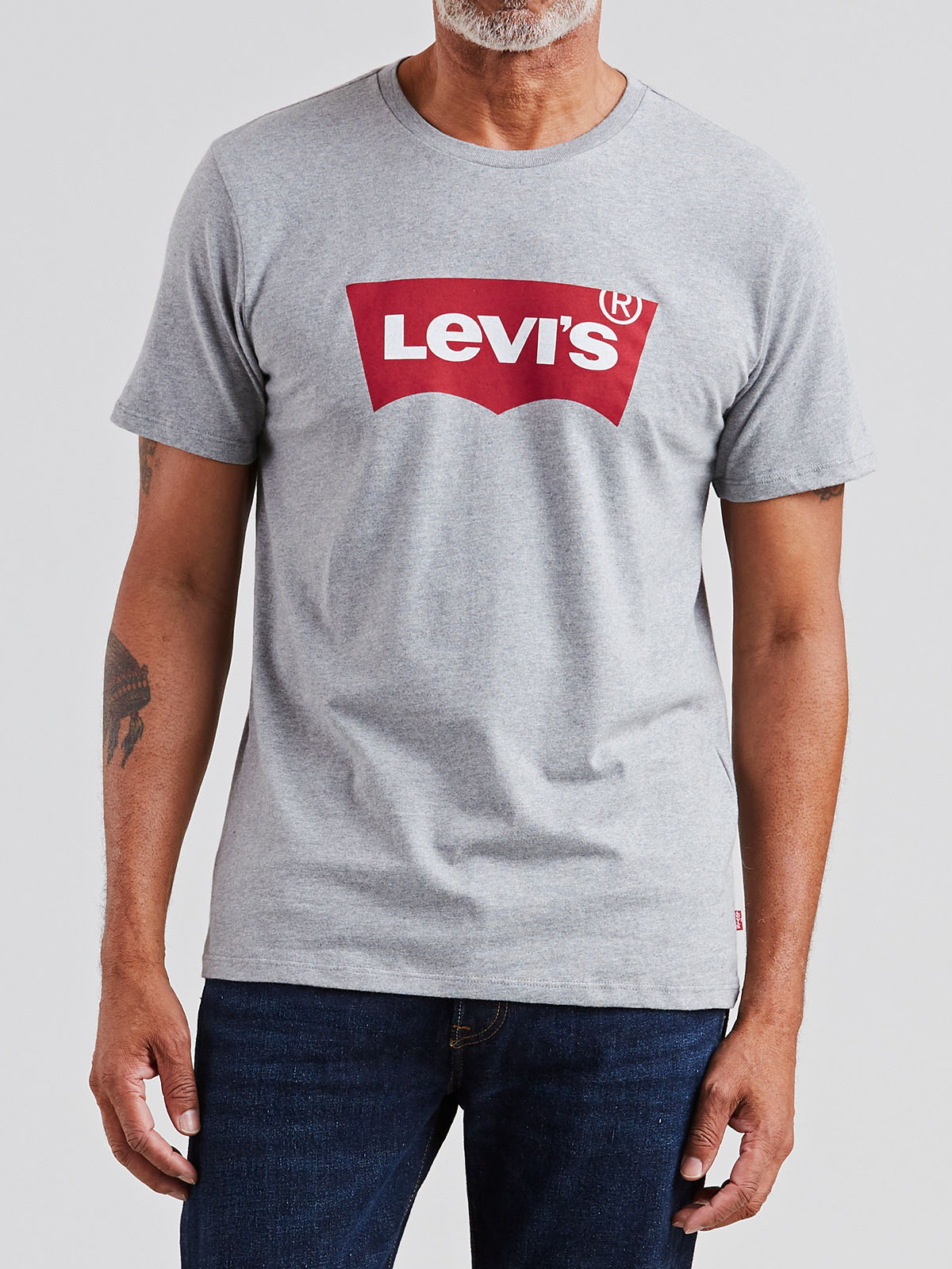 Levi’s® camiseta logo manga corta de hombre 17783-0138 gris