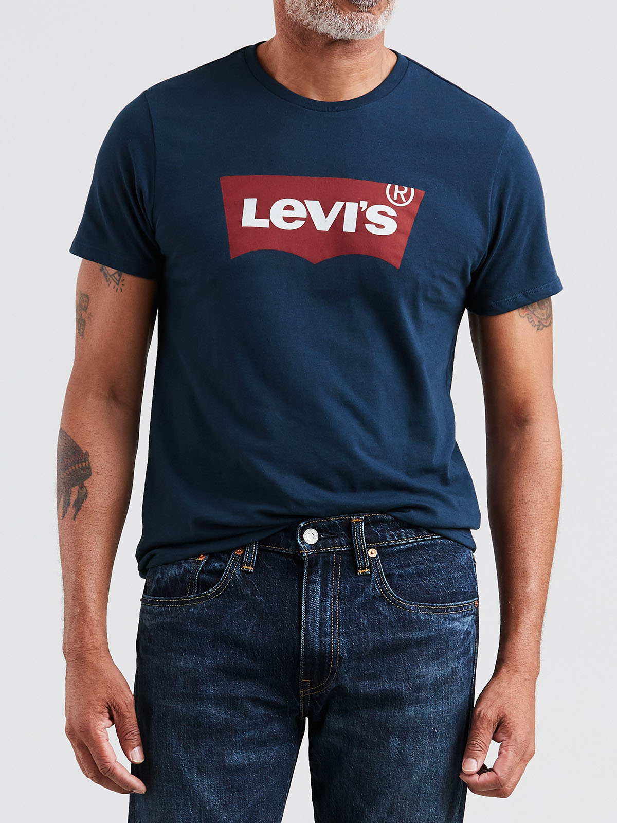 Levi’s® camiseta logo manga corta de hombre 17783-0139 azul marino