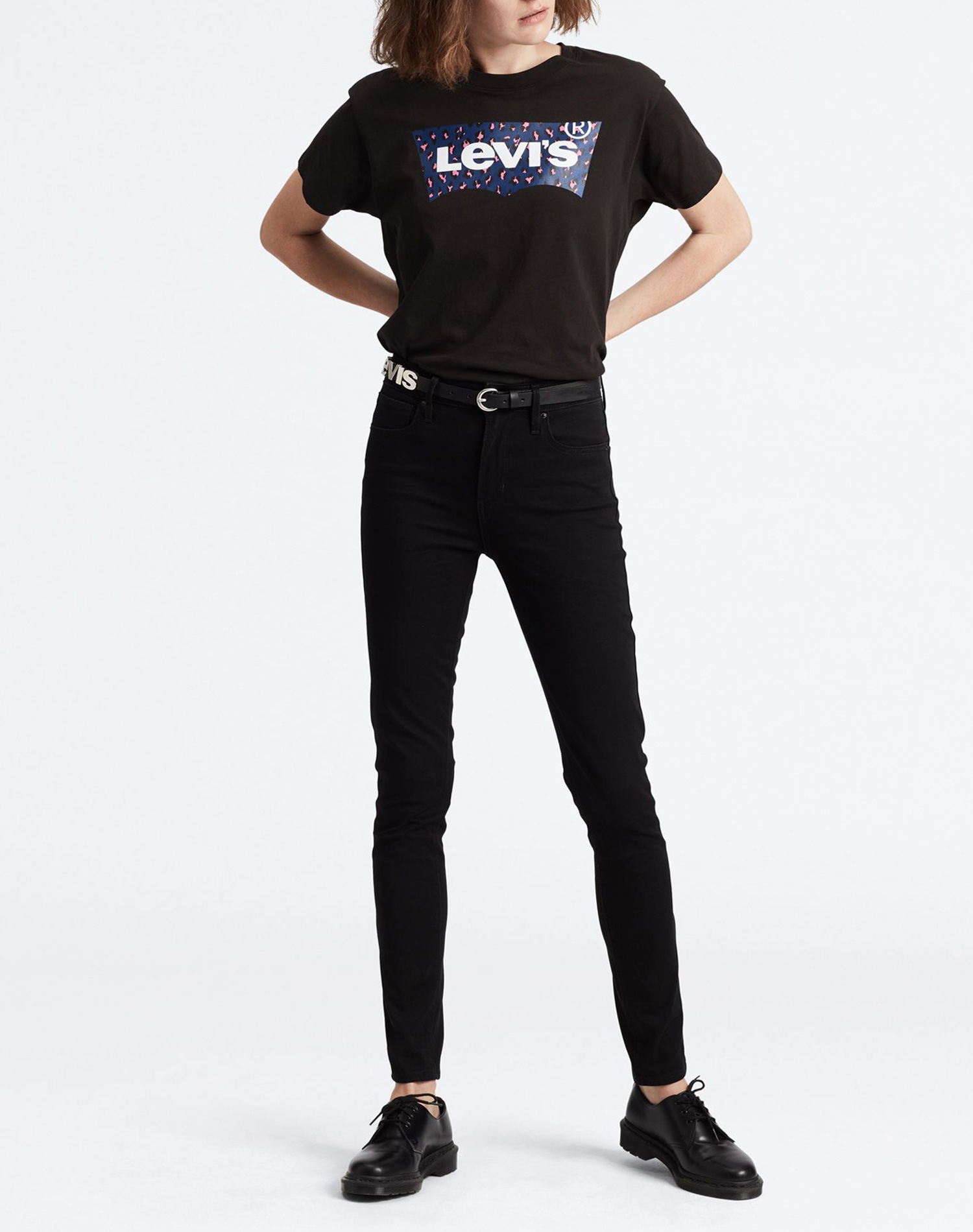 Levi's® 721™ high rise skinny pantalones vaqueros de mujer 18882-0233 negro