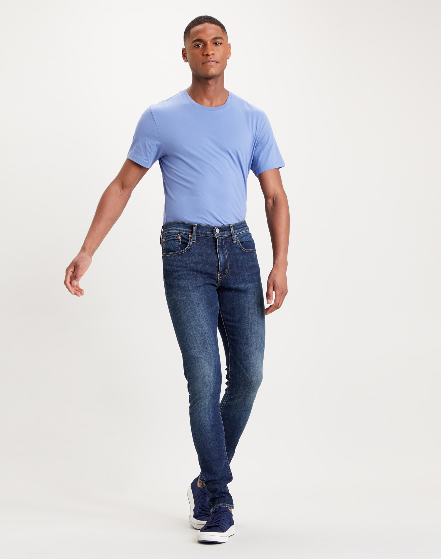 Levi's® Skinny taper™ pantalones vaqueros de hombre 84558-0019 azul oscuro
