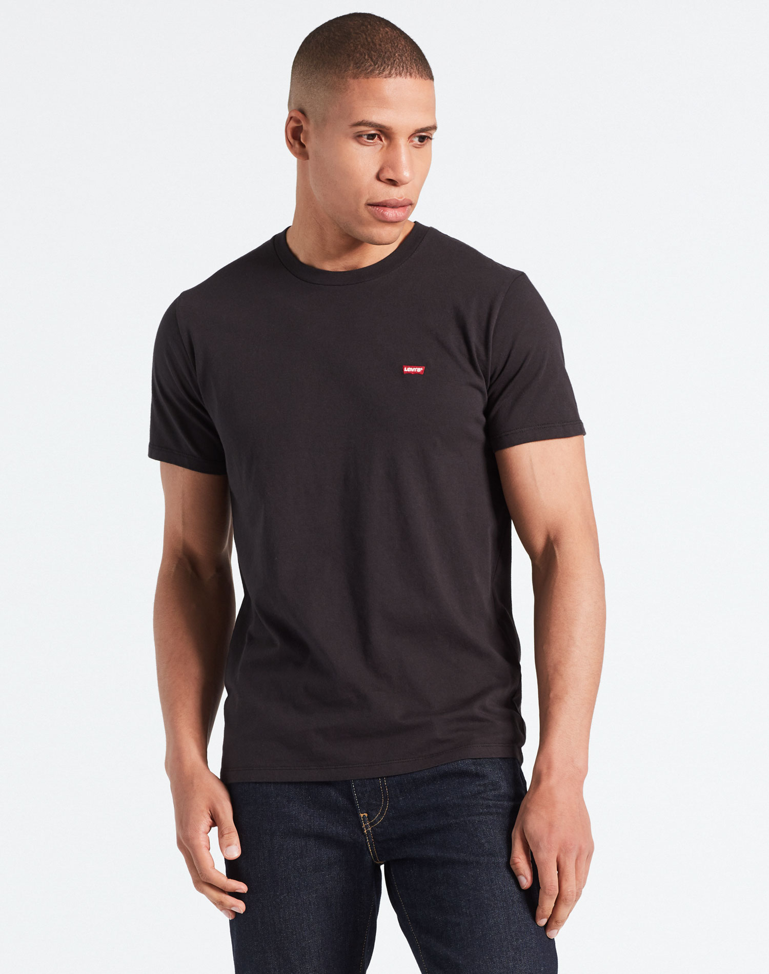 Levi’s® camiseta de hombre de m/c 56605-0009 negra