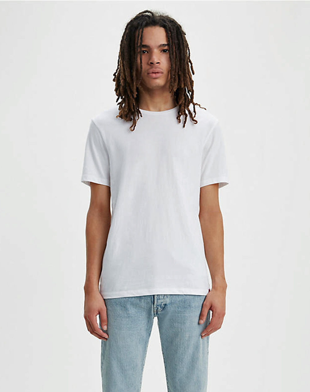 Levi’s® camiseta de hombre básica de manga corta 79541-0000 blanca