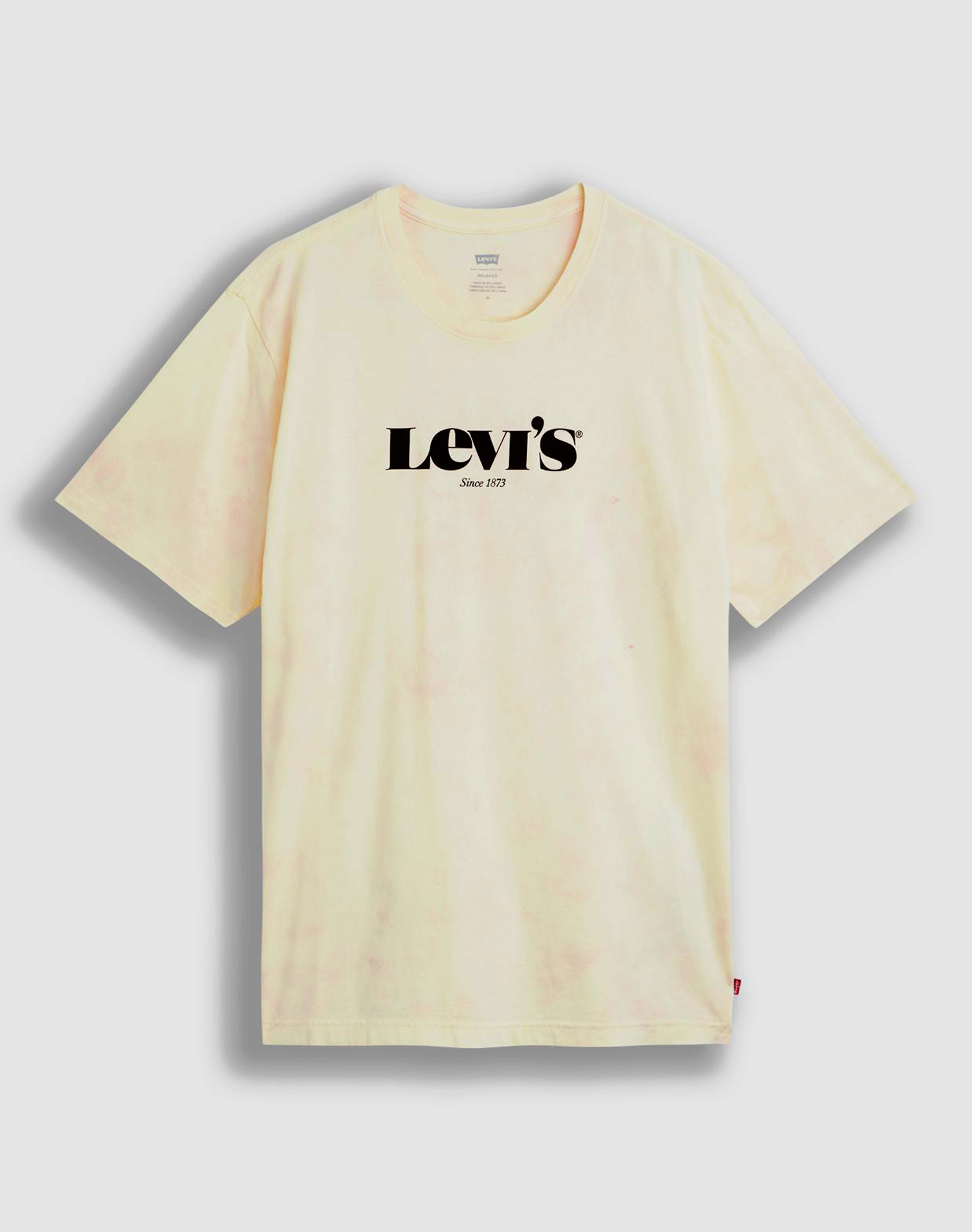 Levi’s® camiseta de hombre de m/c 16143-0297 amarilla