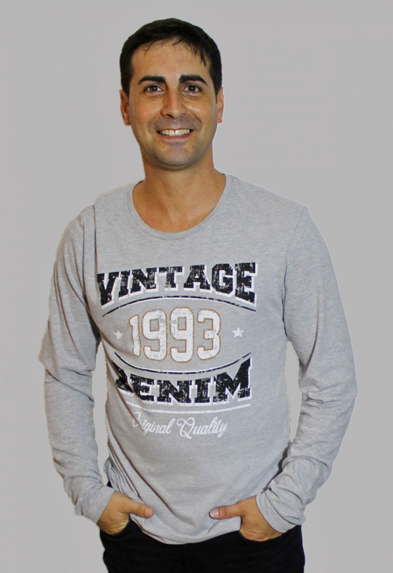 Samarreta d'home de màniga llarga, model Blend 20707807/70813, de color gris vigoré - 3 - La Casa Dels Pantalons