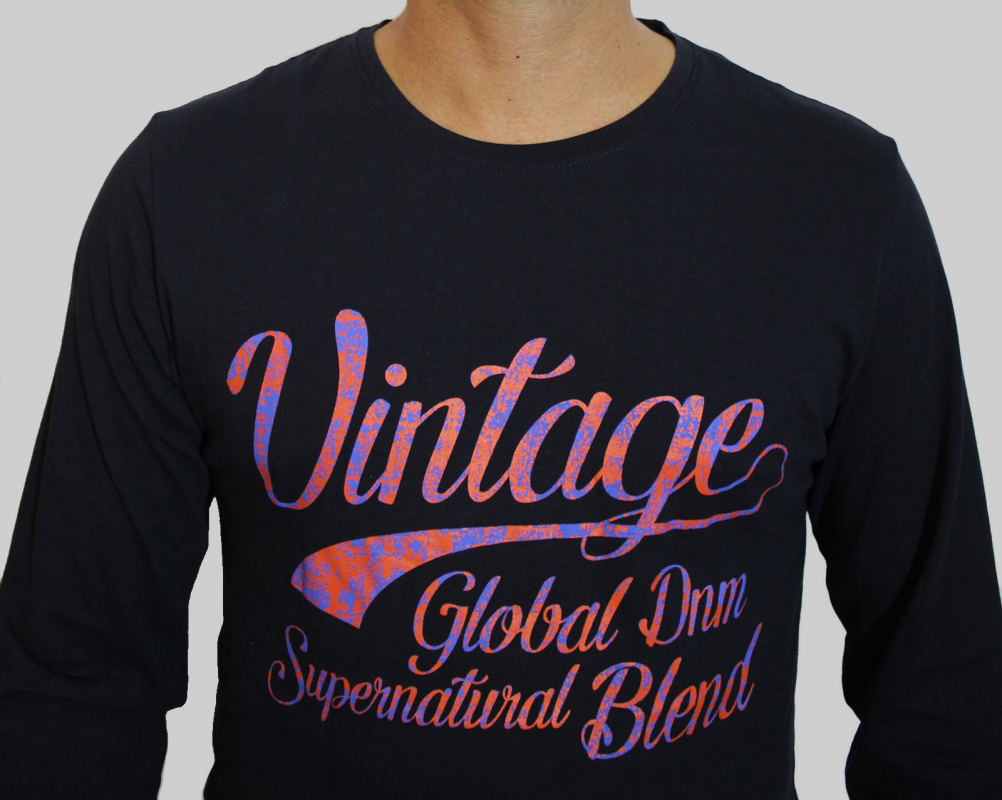 Samarreta d'home de màniga llarga Blend, model 20709991/74645, de color blau marí - 3 - La Casa Dels Pantalons