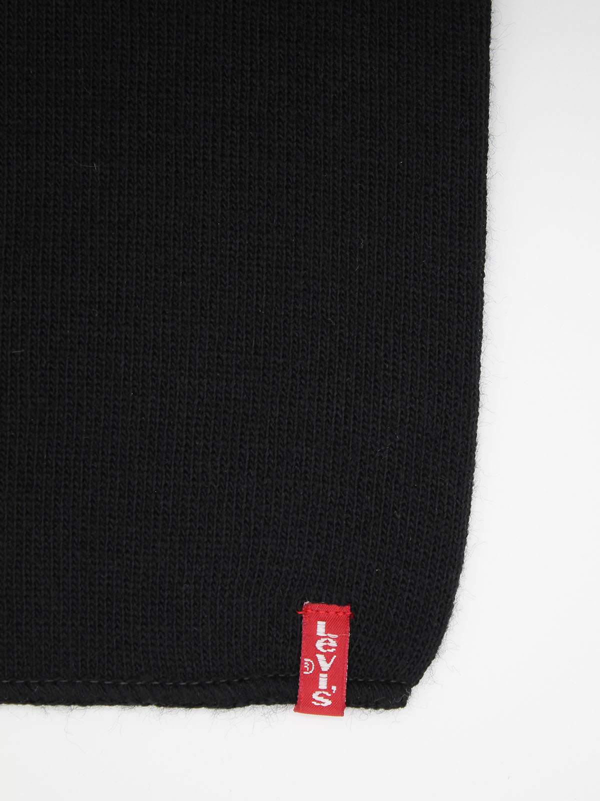 Bufanda d'hivern unisex Levi's, model 14152/59, de color negre - 3 - La Casa Dels Pantalons