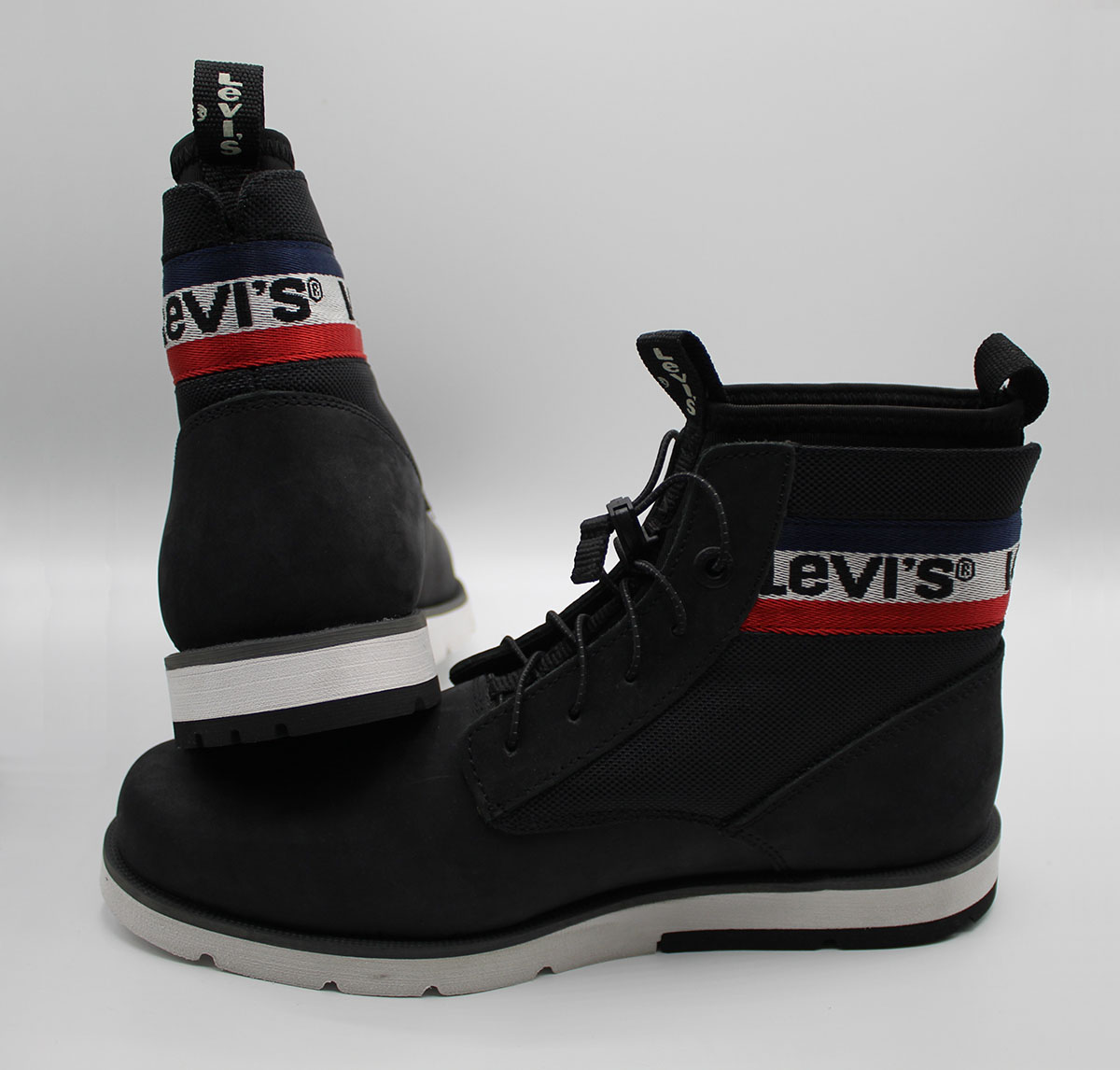 Botas de hombre Levi's 230674/59 de color negro - 2 - La Casa Dels Pantalons