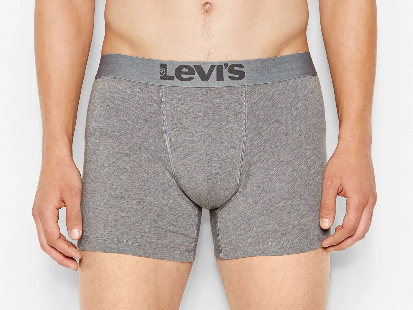 Pack de 2 bòxers d'home Levi's 951007001/758 de color gris vigoré - 3 - La Casa Dels Pantalons