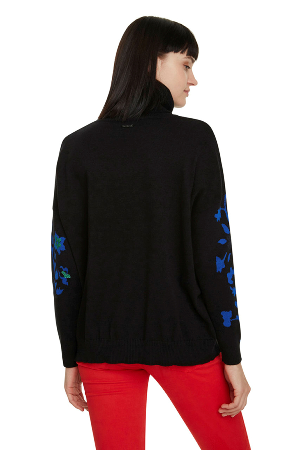 Jersei de dona Desigual, model Barrie 19WWJF56/2000, de color negre - 2 - La Casa Dels Pantalons
