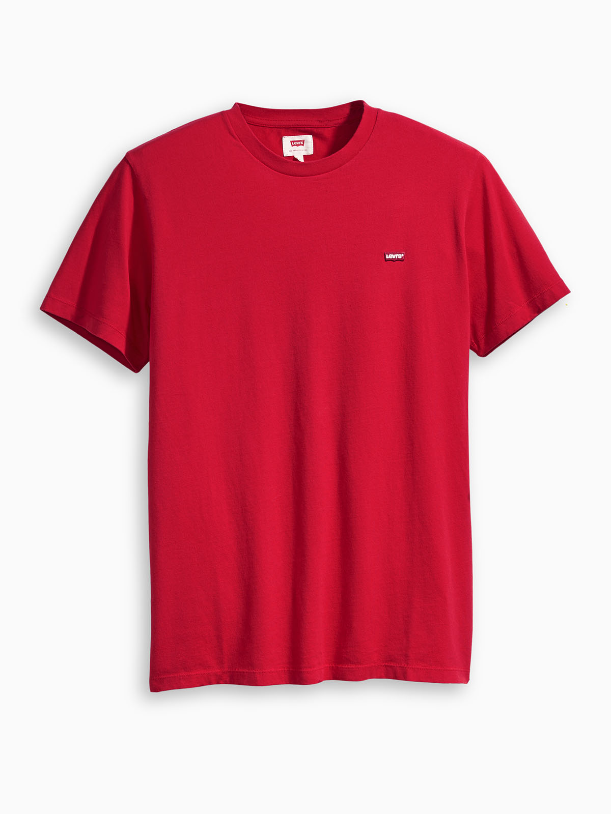 Camiseta de manga corta de hombre, Levi's 56605.00.25, de color rojo - 2 - La Casa Dels Pantalons