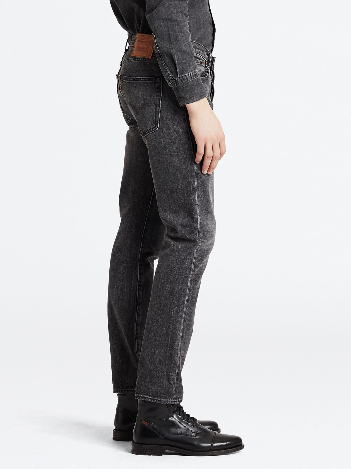 Pantalones vaqueros de hombre Levi's 501 slim tapered, 28894-0169, de color tejano gris - 2 - La Casa Dels Pantalons