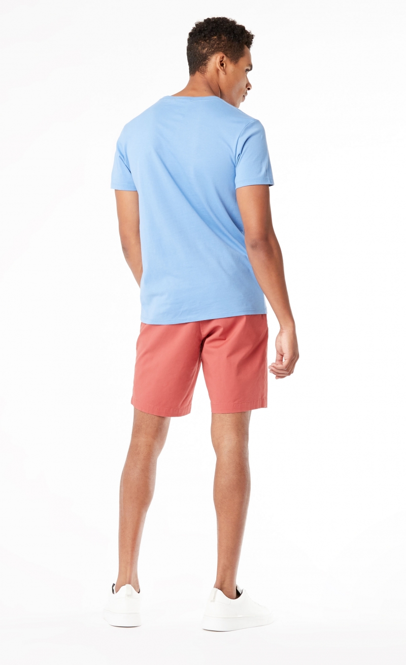 Camiseta de hombre de manga corta, Dockers 27406-0069, de color azul y logo - 2 - La Casa Dels Pantalons