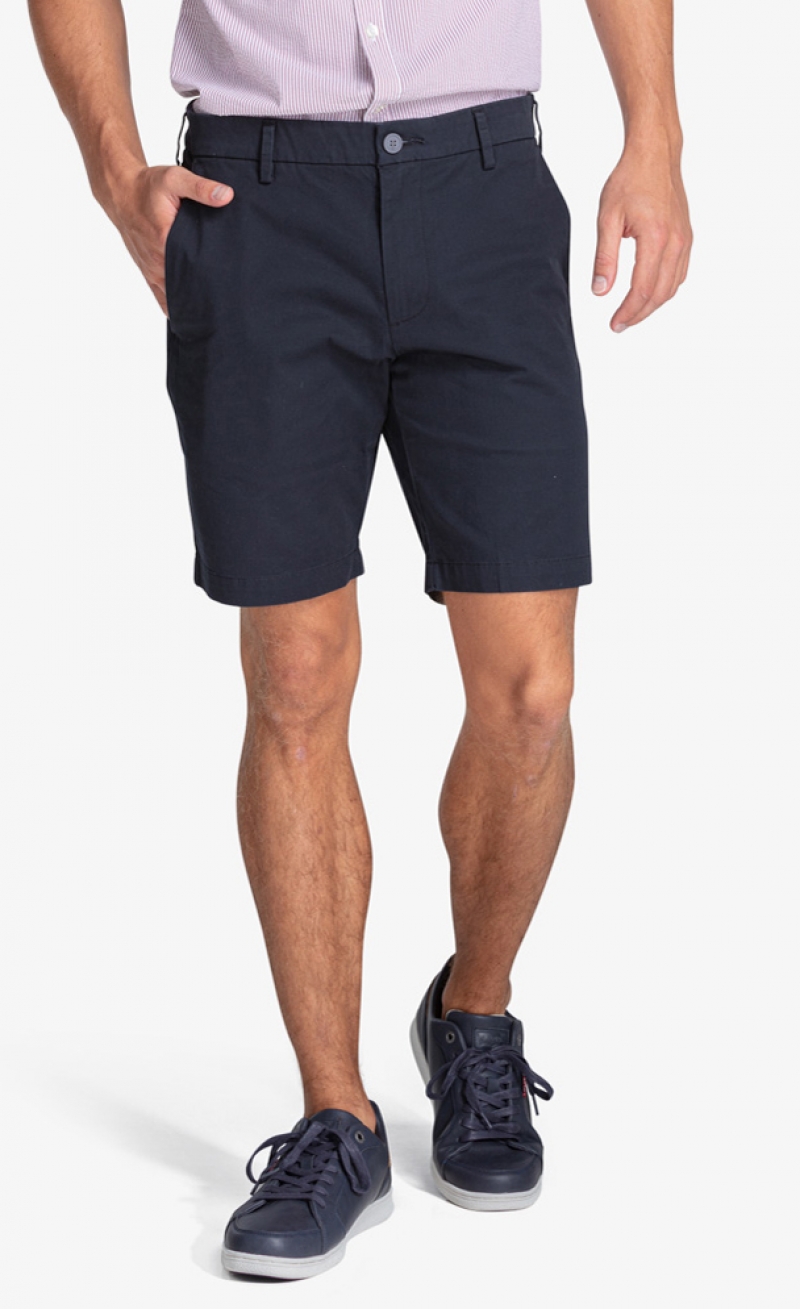 Bermuda tipus 'chino' d'home 85862-0002 de color blau marí - 2 - La Casa Dels Pantalons
