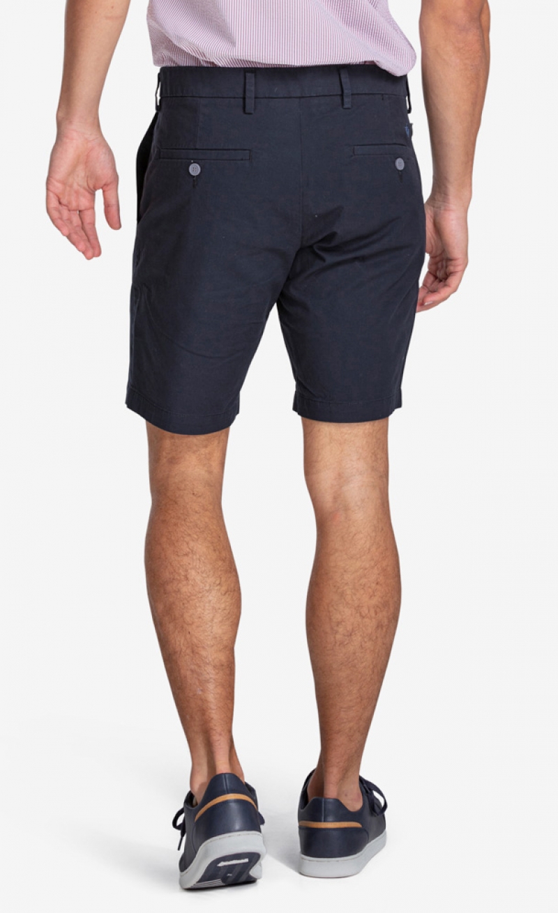 Bermuda tipus 'chino' d'home 85862-0002 de color blau marí - 3 - La Casa Dels Pantalons