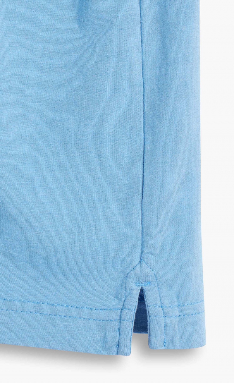 Polo d'home Dockers 85950-0004 de màniga curta i color blau - 3 - La Casa Dels Pantalons