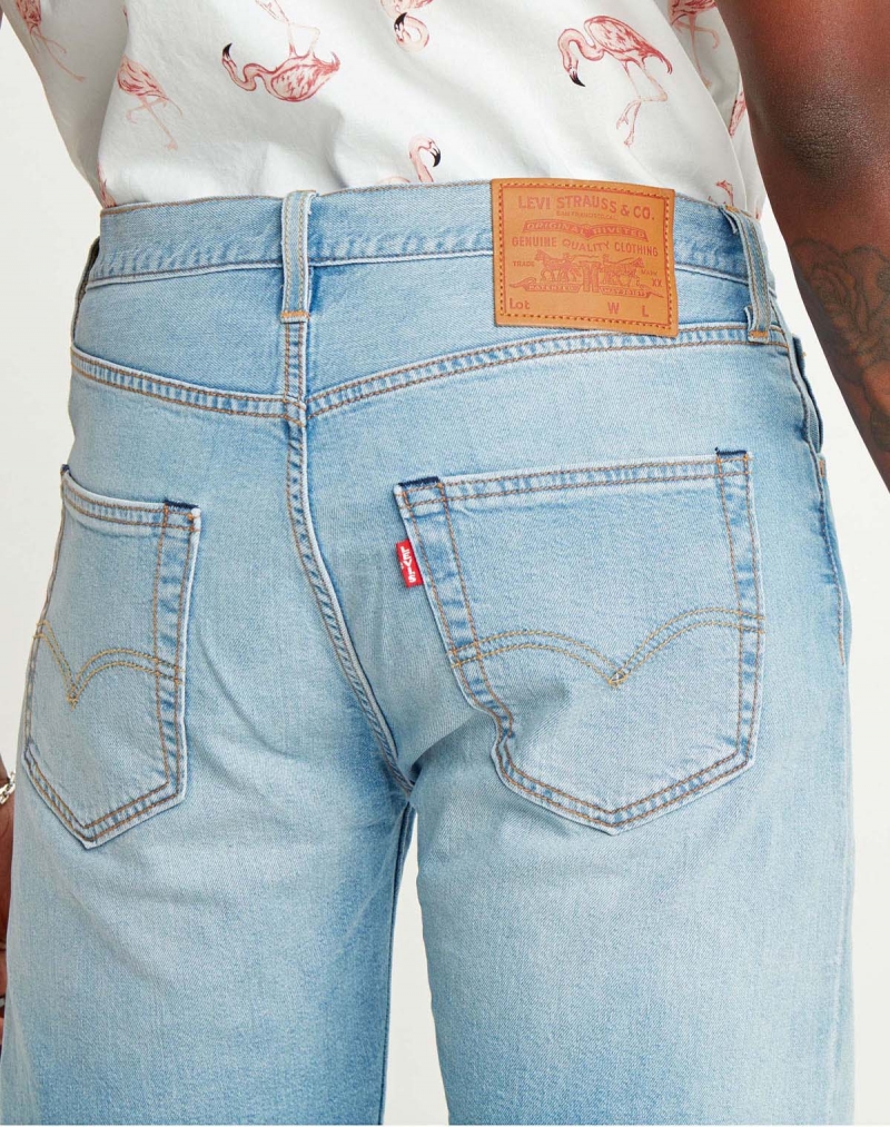 Bermuda d'home Levi's 501 regular short, 36512-0090, de color texà 'bleach' - 2 - La Casa Dels Pantalons