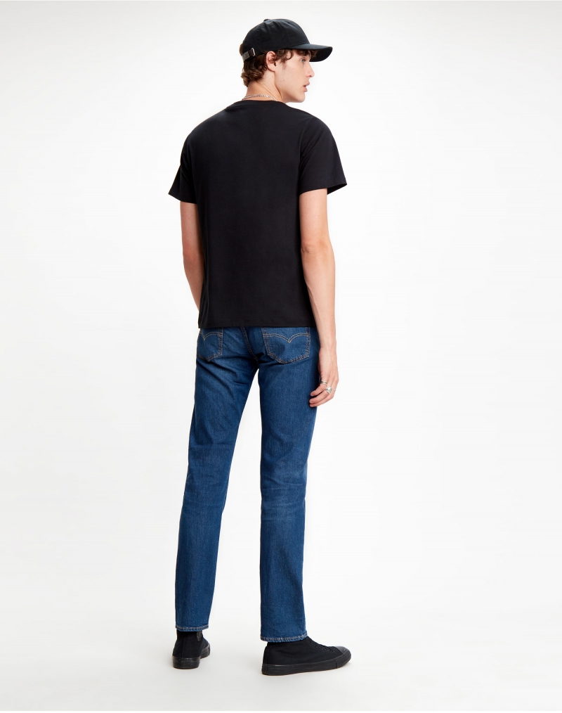 Camiseta de manga corta de hombre, modelo 39636-0031, de color negro y sportswear logo - 2 - La Casa Dels Pantalons