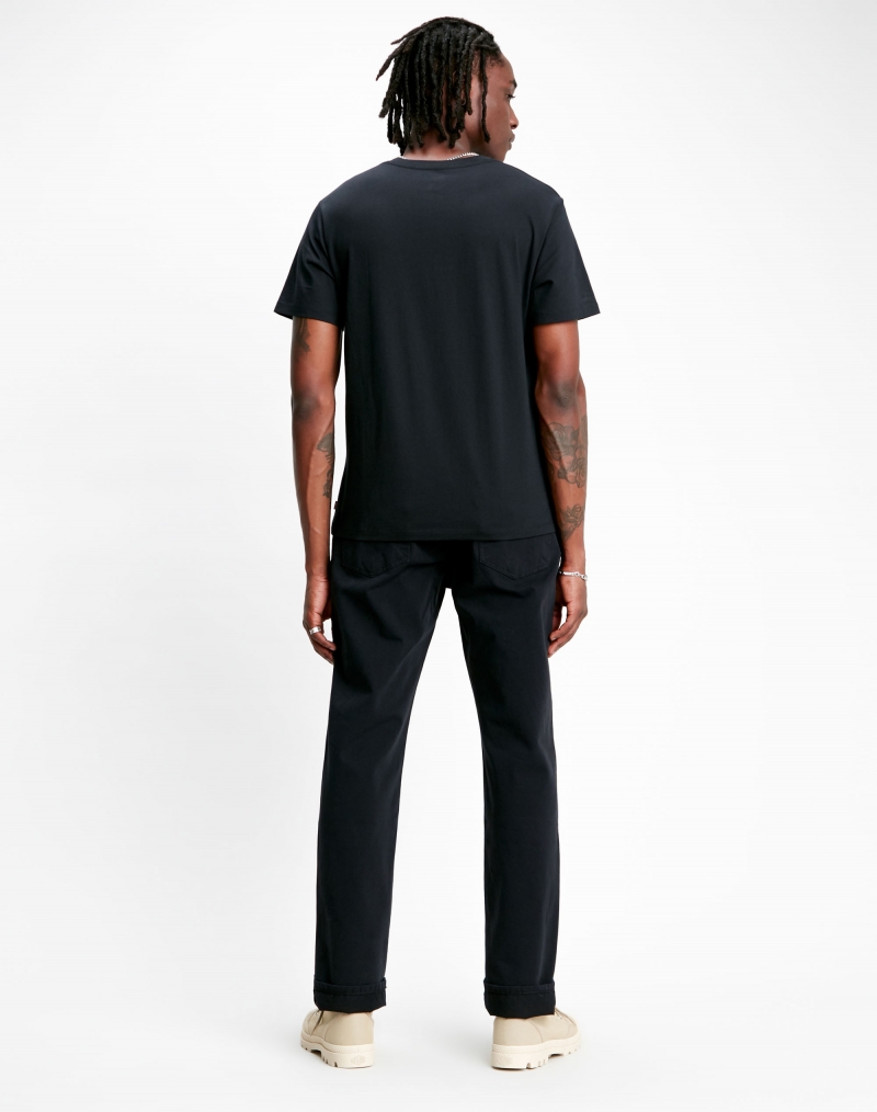 Levi's samarreta de màniga curta d'home Levi's, model 22489-0260, de color negre i batwing logo - 2 - La Casa Dels Pantalons