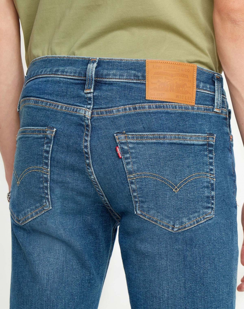 Pantalones vaqueros Levi's 511 slim, 04511.43.07, de color tejano lavado a la piedra - 3 - La Casa Dels Pantalons