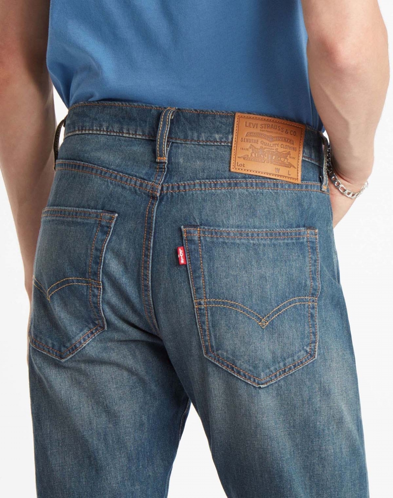 Pantalons texans Levi's 512 slim taper, model 28833.05.65, color blau mig - 3 - La Casa Dels Pantalons