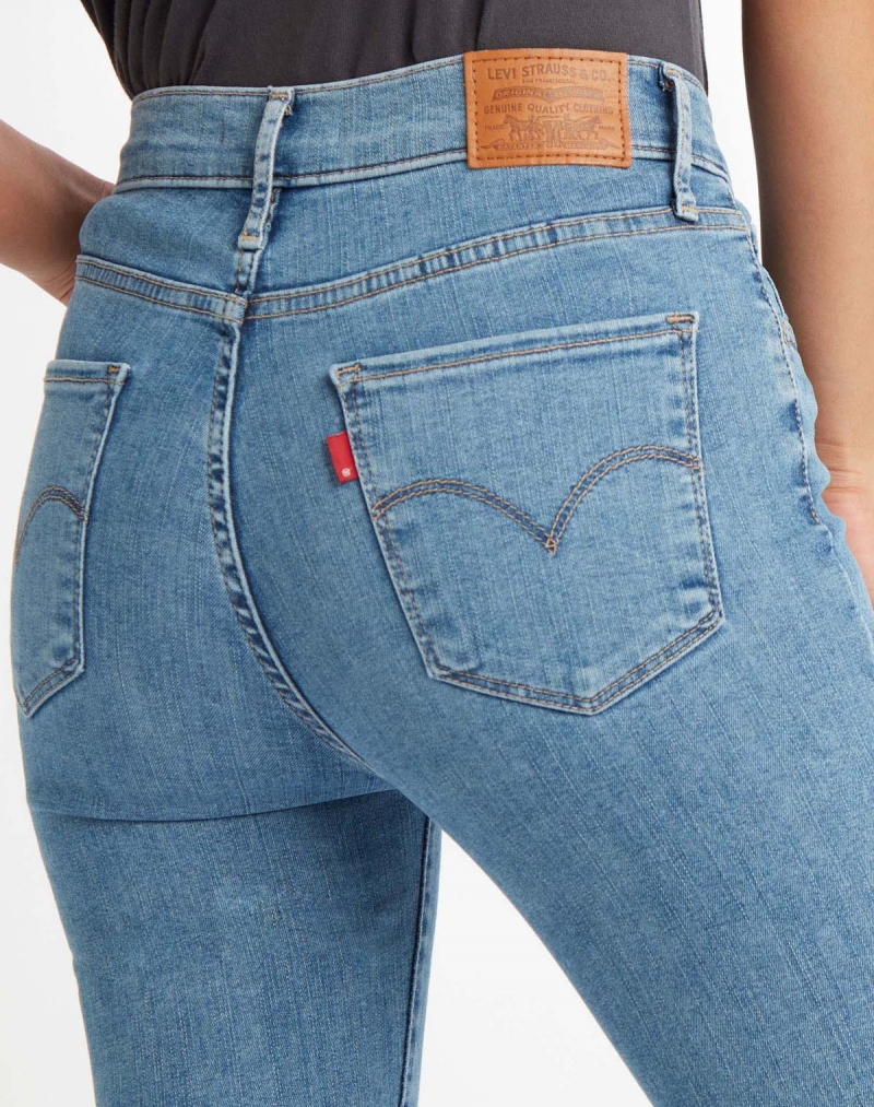 Pantalons texans de dona Levi's 720 high rise super skinny, 52797-0124, de color texà 'bleach' - 2 - La Casa Dels Pantalons