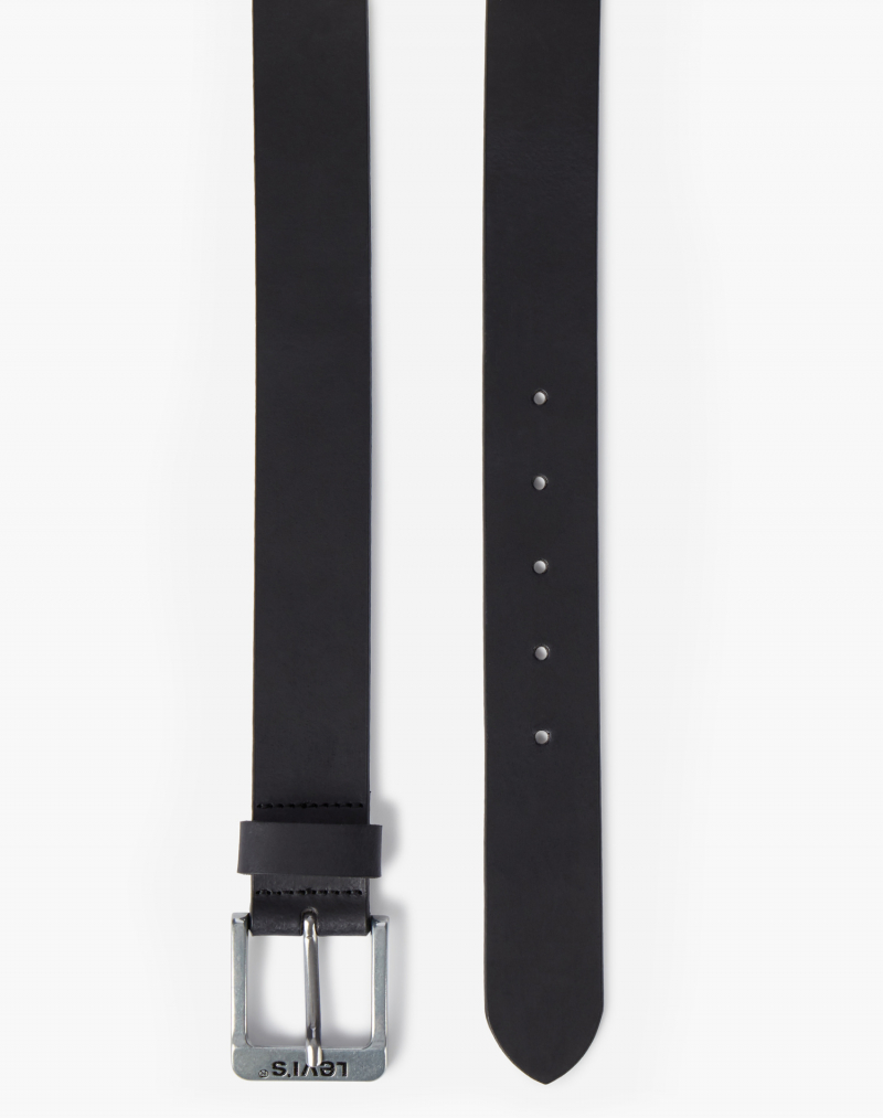 Cinturó de cuir Levi's, model 5117/59, de color negre - 2 - La Casa Dels Pantalons