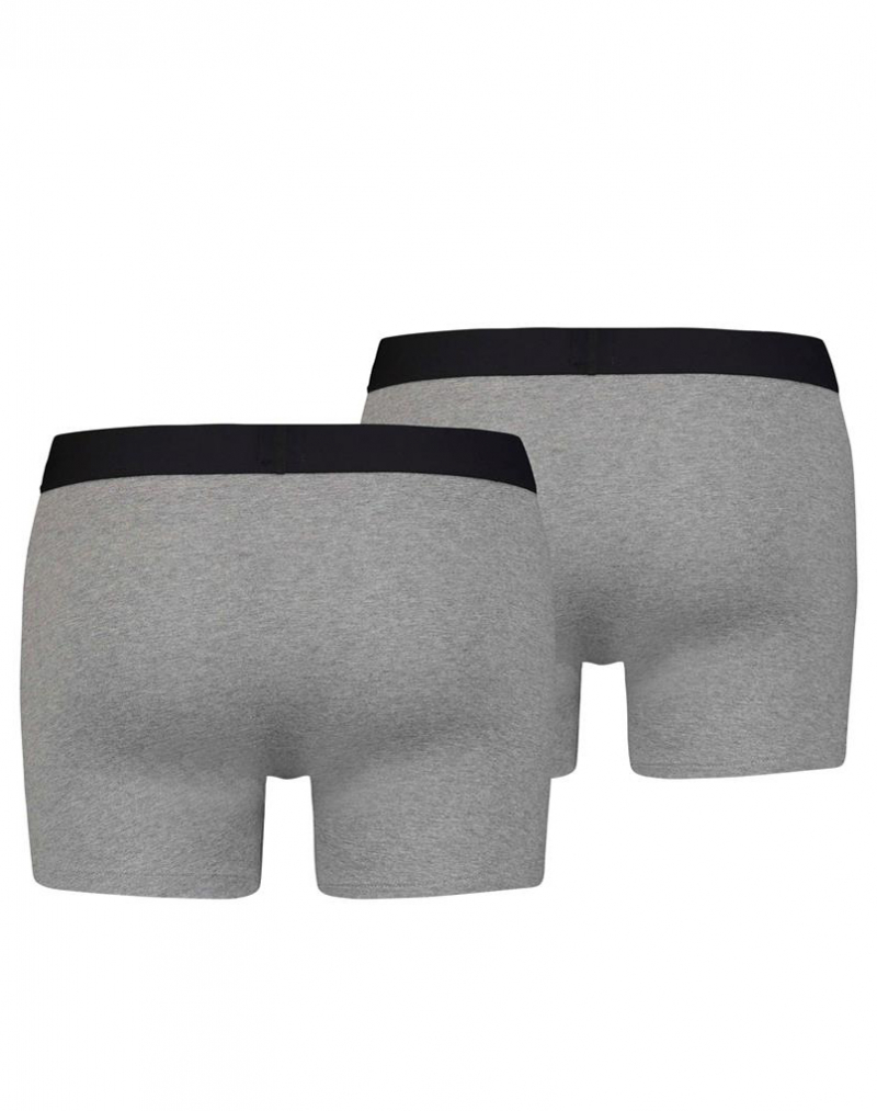 Pack de 2 bòxers Levi's, model 905001001/758, gris - 3 - La Casa Dels Pantalons