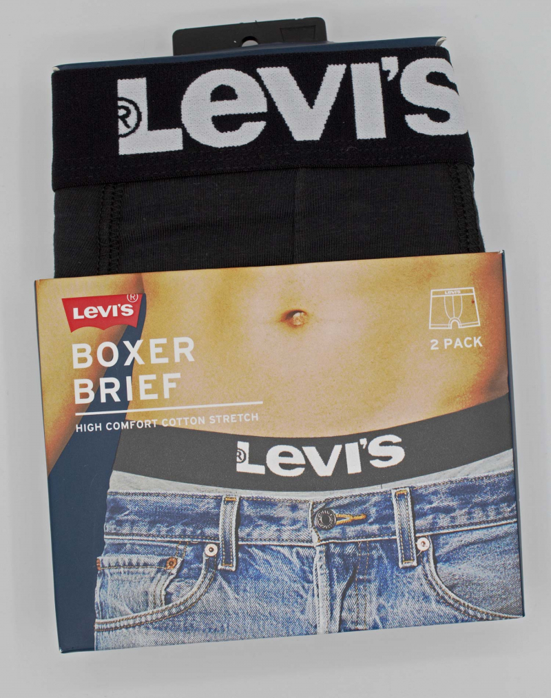 Pack de 2 bóxers Levi's, modelo 905001001/884, negros - 3 - La Casa Dels Pantalons