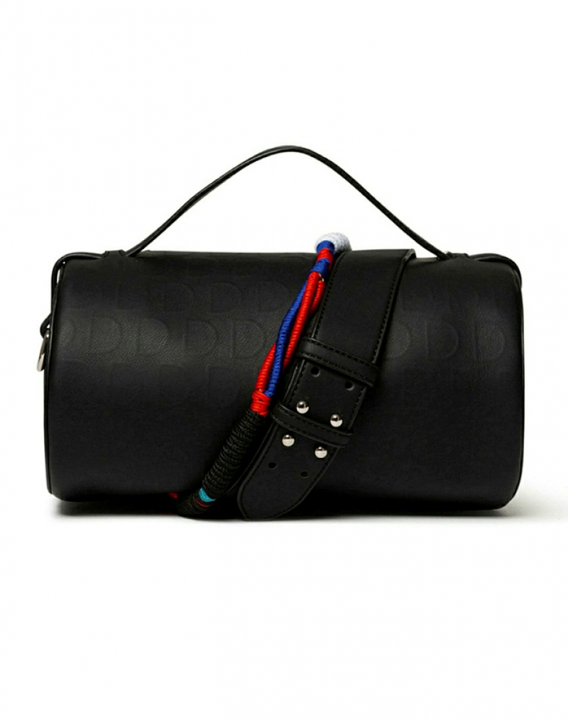 Bolso de mujer Desigual, modelo Lazarus Barrel 20SAXP29, de color negro - 2 - La Casa Dels Pantalons