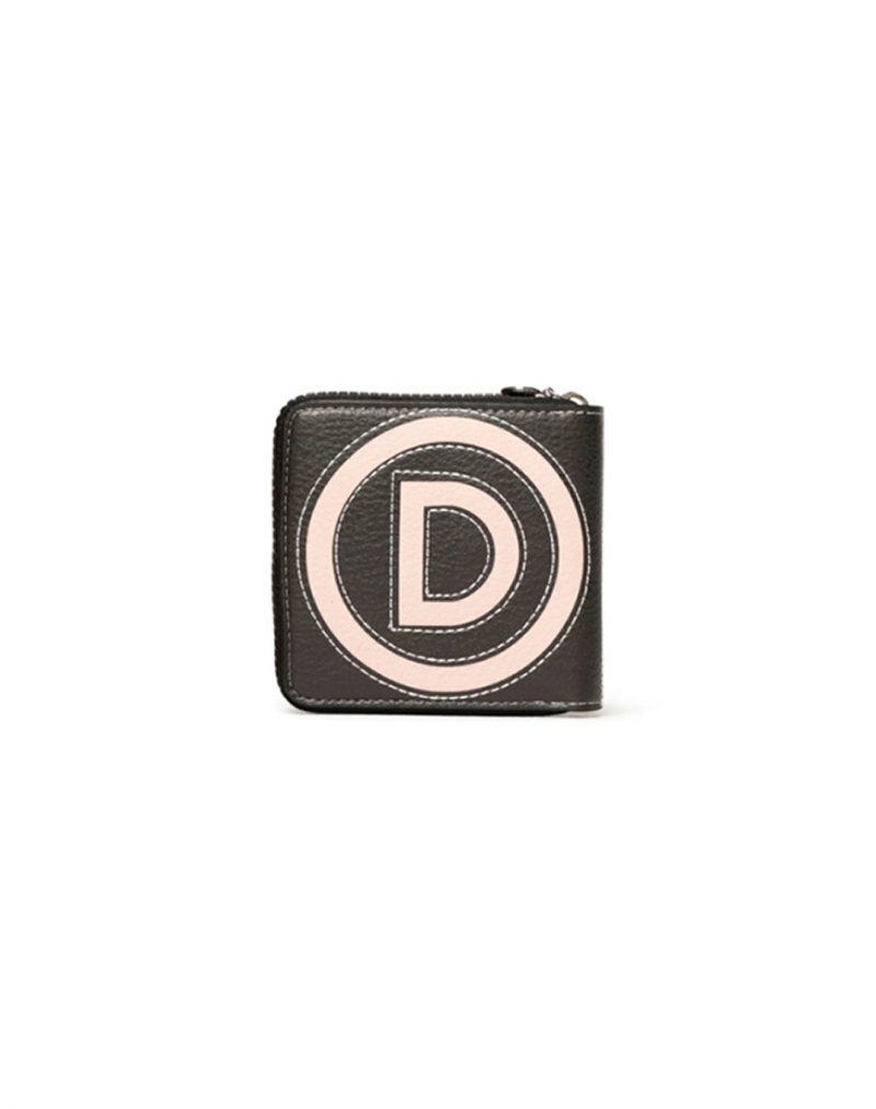 Monedero de mujer Desigual, modelo Logo patch 20SAYP34, de color beige - 3 - La Casa Dels Pantalons