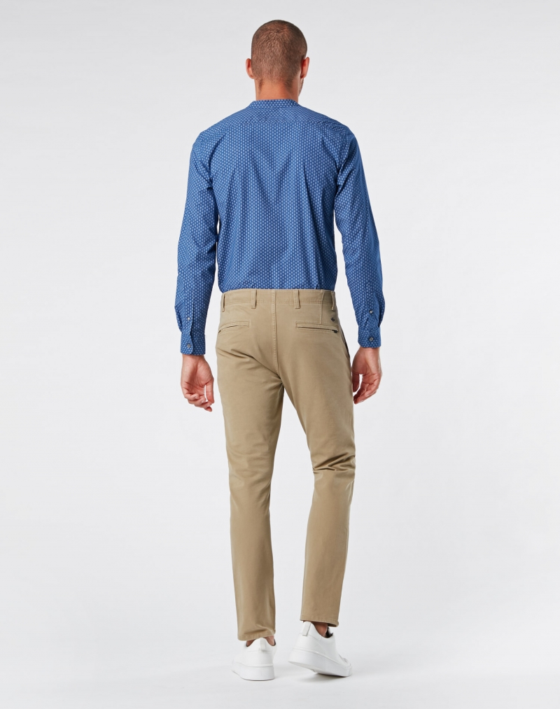 Pantalons d'home Dockers Alpha Khaki 360 skinny, model 55775-0000, de color beix - 3 - La Casa Dels Pantalons
