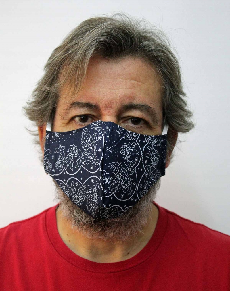 Pack de 3 mascaretes facials de roba Levi's, reversibles, reutilitzables i unisex - 2 - La Casa Dels Pantalons