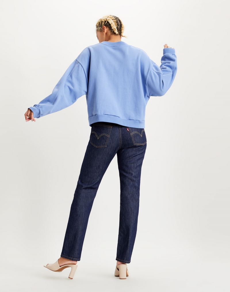 Dessuadora de dona Levi's, model 85283-0026, de color blau - 2 - La Casa Dels Pantalons
