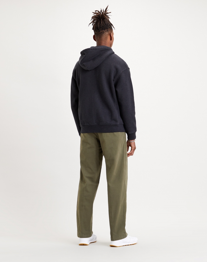 Dessuadora d'home Levi's amb cremallera i caputxa, model 34599-0000, de color negre - 3 - La Casa Dels Pantalons