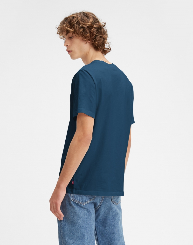 Camiseta de hombre Levi's de manga corta, modelo 69978-0130, de color azul marino - 3 - La Casa Dels Pantalons