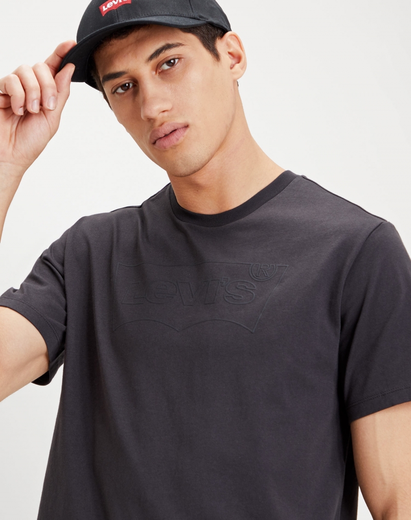 Camiseta de hombre Levi's de manga corta, modelo 22489-0283, de color negro - 2 - La Casa Dels Pantalons