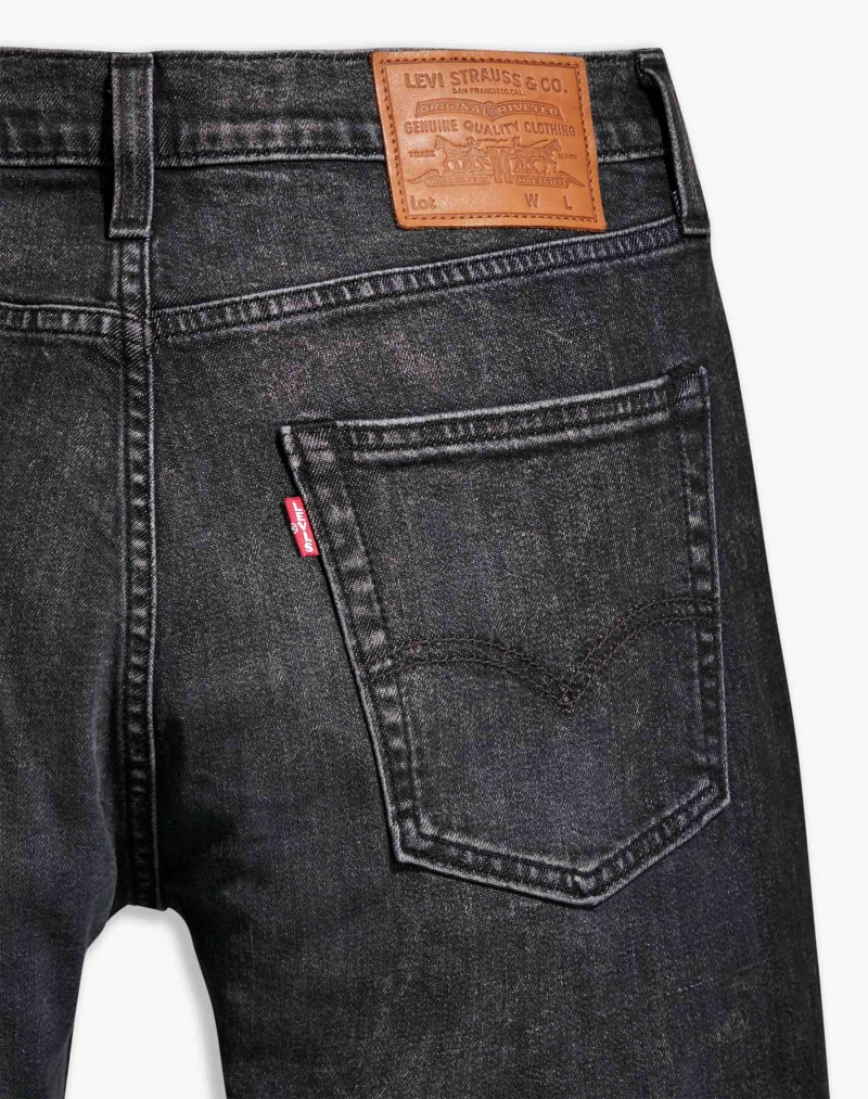 Pantalones vaqueros de hombre Levi's 512 slim taper, 28833-0651, de color negro desgastado - 3 - La Casa Dels Pantalons