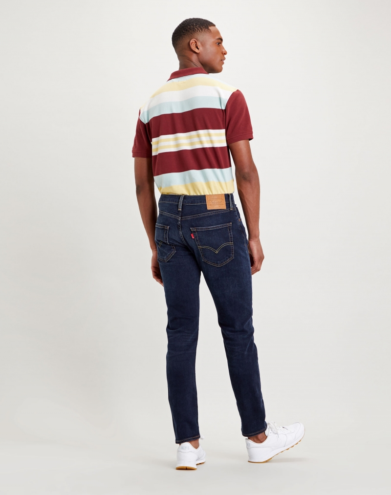Pantalones vaqueros de hombre Levi's 512 slim taper, 28833-0653, de color tejano azul oscuro - 2 - La Casa Dels Pantalons