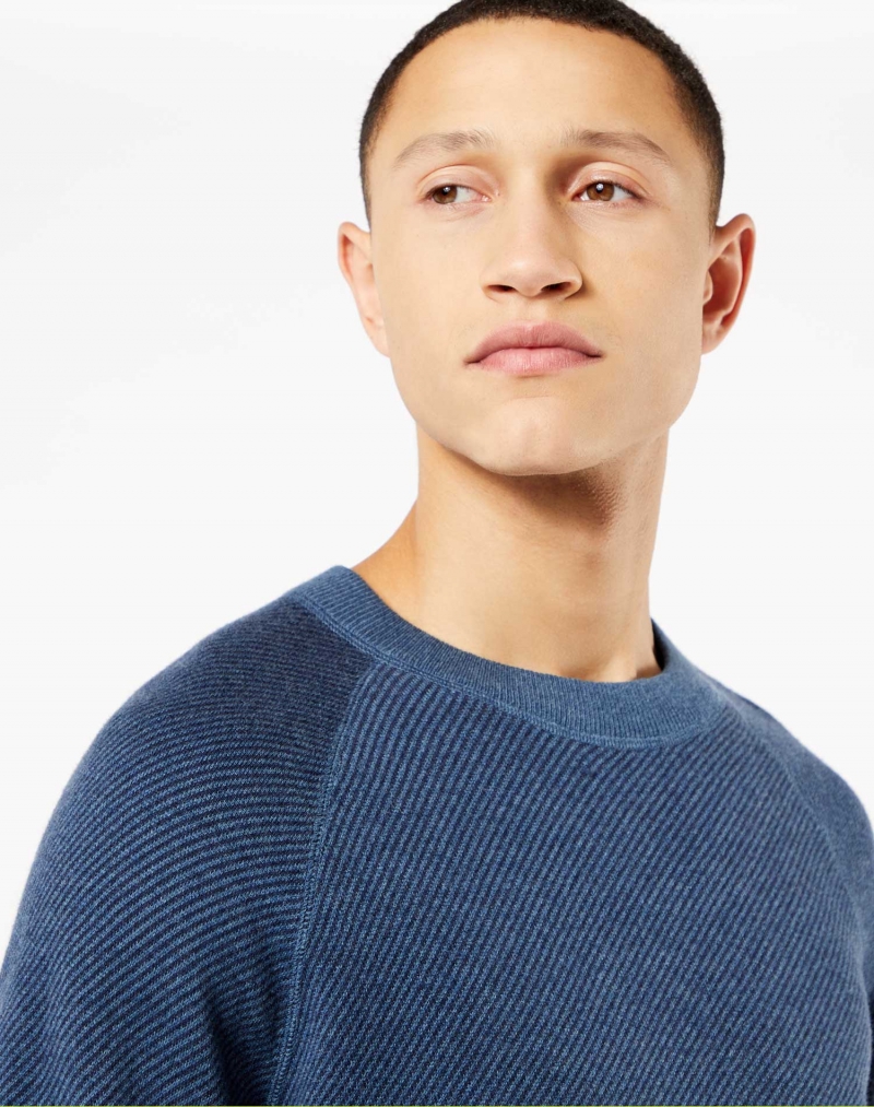 Jersey de hombre de cuello redondo Dockers, modelo 29656-0002, de color azul marino - 2 - La Casa Dels Pantalons