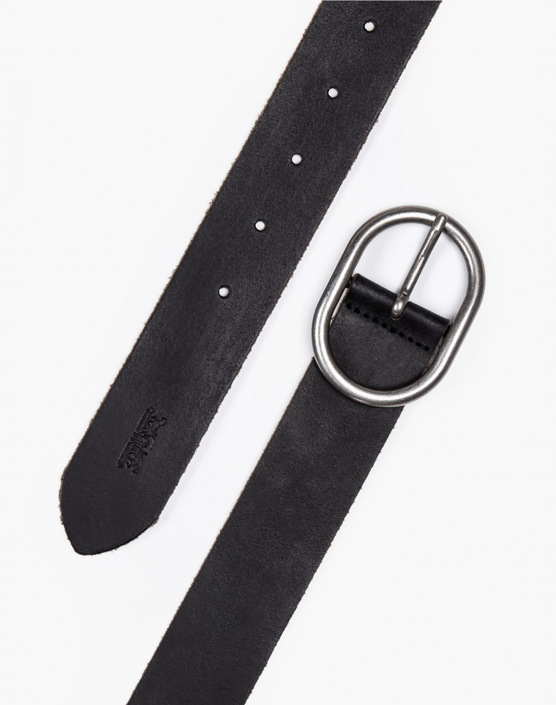 Cinturó de cuir de dona Levi's®, model 224374/59, negre - 2 - La Casa Dels Pantalons