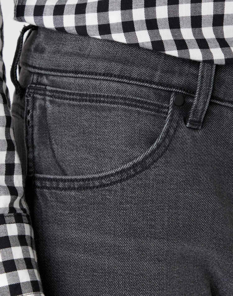 Pantalons texans home Wrangler Larston slim tapered W18SZ368T color gris - 2 - La Casa Dels Pantalons