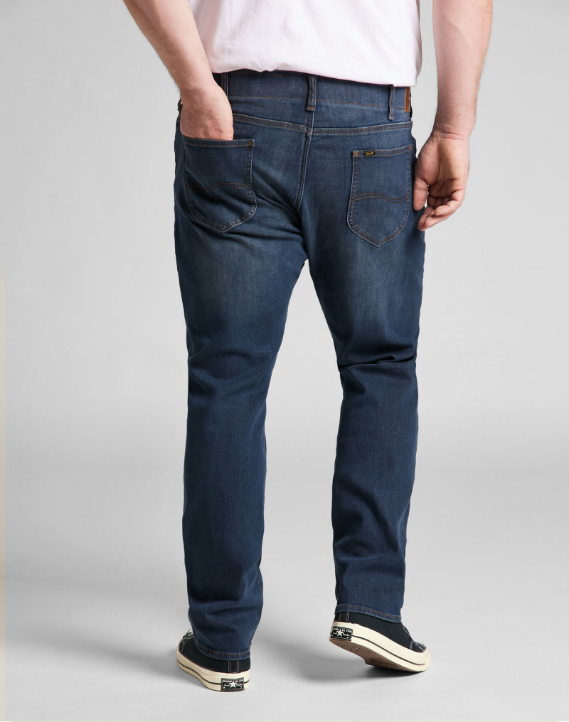 Pantalons texans d'home Lee Slim fit, model L72ASOPC 112119616, blau mig - 2 - La Casa Dels Pantalons