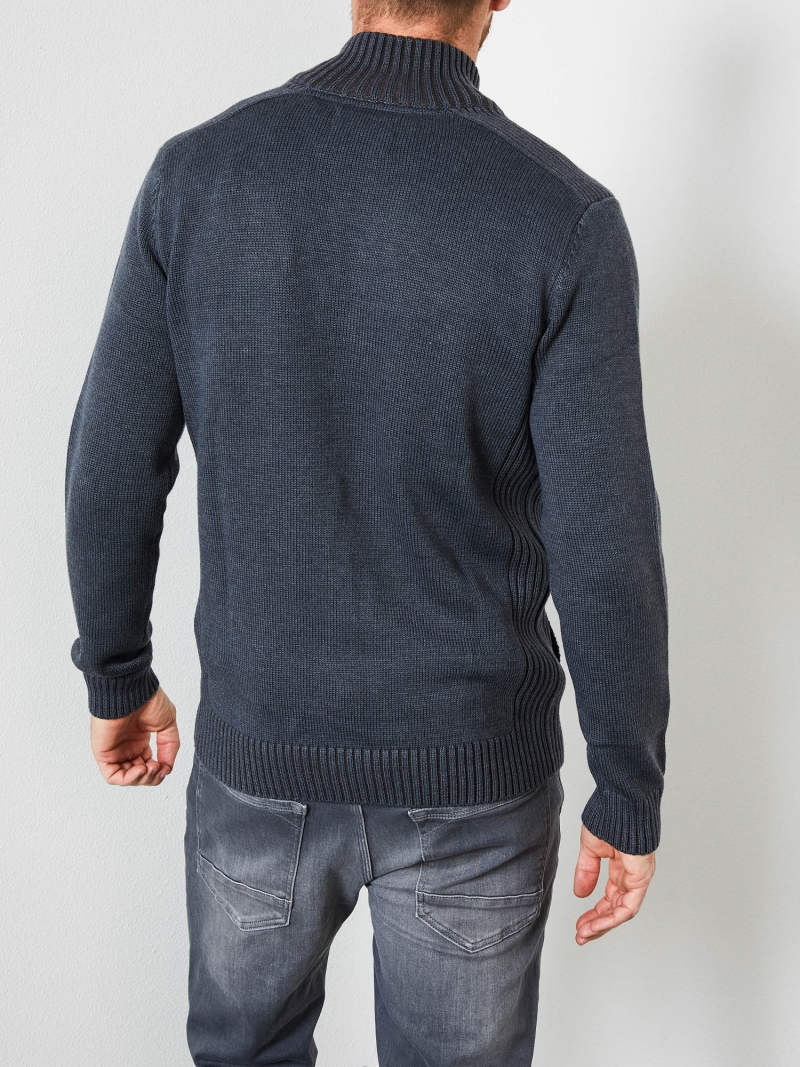 Jersei d'home Petrol, model KWC216/9073, de color gris - 2 - La Casa Dels Pantalons