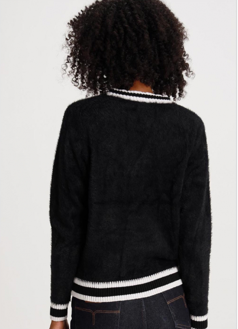 Jersei de dona Lois de coll rodó, model 45228/599, de color negre - 2 - La Casa Dels Pantalons