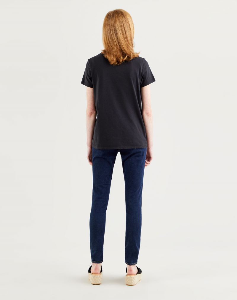 Samarreta de dona de màniga curta Levi's 17369-1250 negra - 2 - La Casa Dels Pantalons