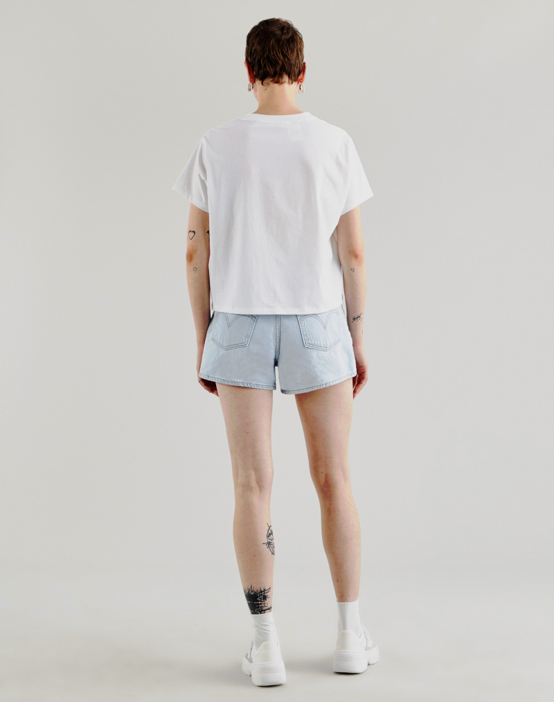 Samarreta de dona de màniga curta Levi's 69973-0153 blanca - 3 - La Casa Dels Pantalons