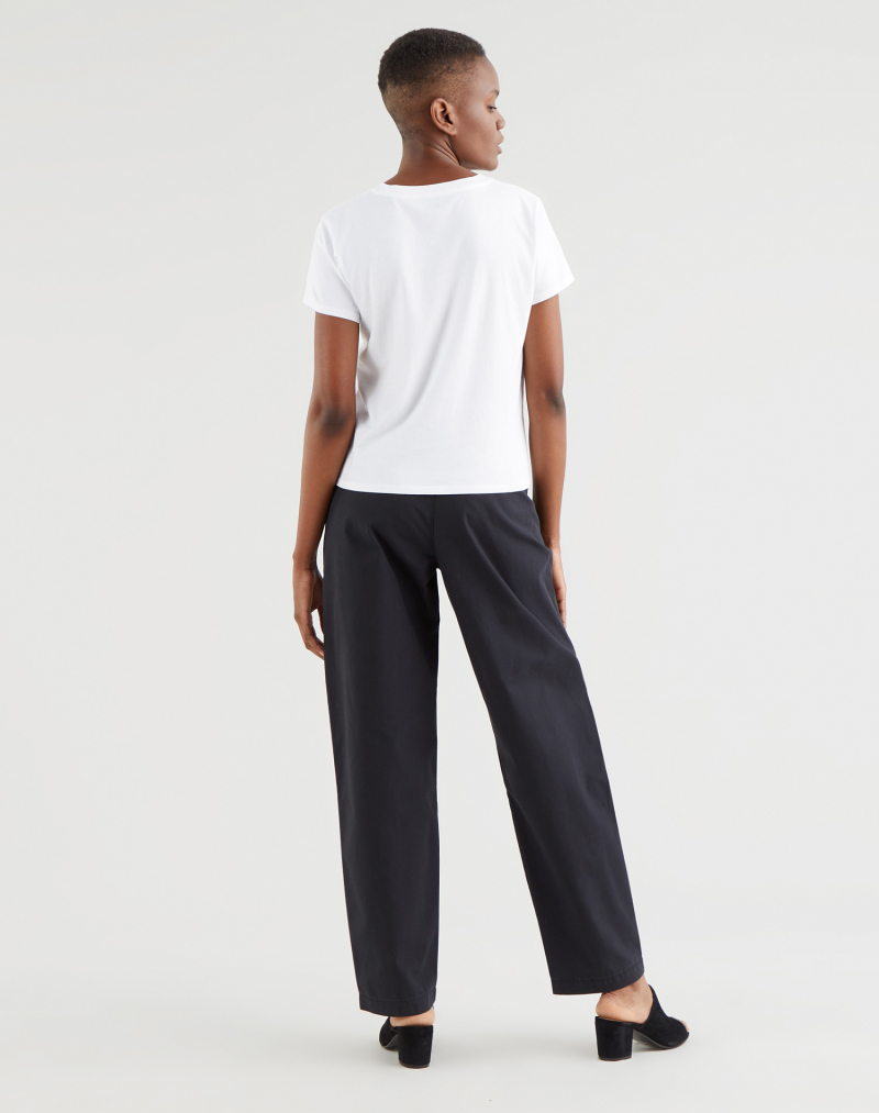 Camiseta de mujer de manga corta Levi's 29674-0140 blanca - 3 - La Casa Dels Pantalons