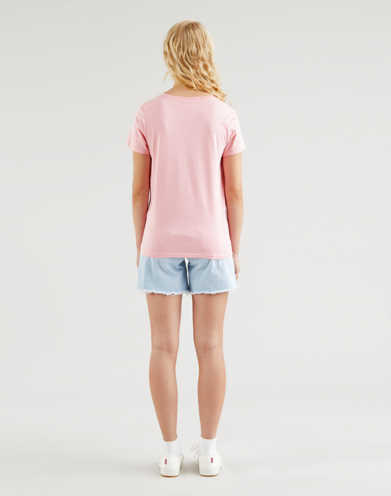 Samarreta de dona de màniga curta Levi's 85341-0024 rosa - 3 - La Casa Dels Pantalons