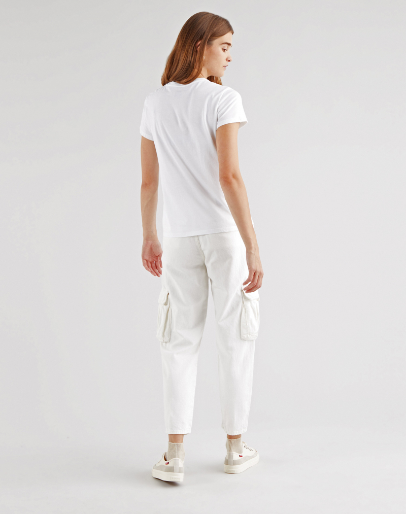 Samarreta de dona de màniga curta Levi's 17369-1249 blanca - 2 - La Casa Dels Pantalons