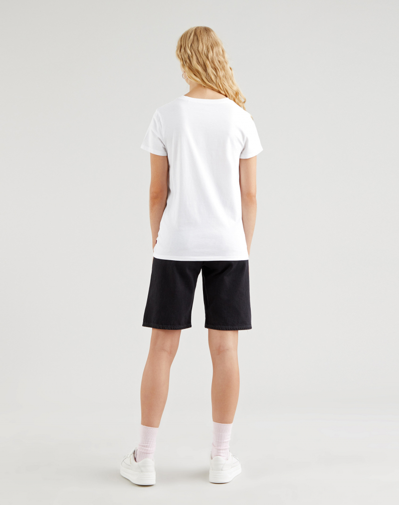 Samarreta de dona de màniga curta Levi's 17369-1265 blanca - 3 - La Casa Dels Pantalons